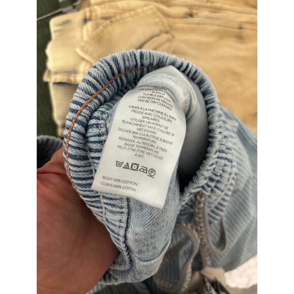 Free People We The Free Bright Eyed Low-Slung Pull-On Jeans - Picture 4 of 8